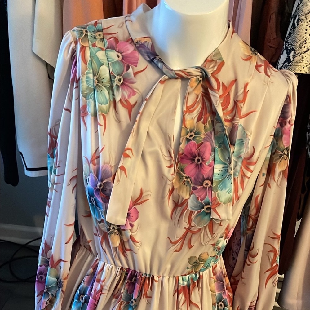 Vintage Floral Dress
